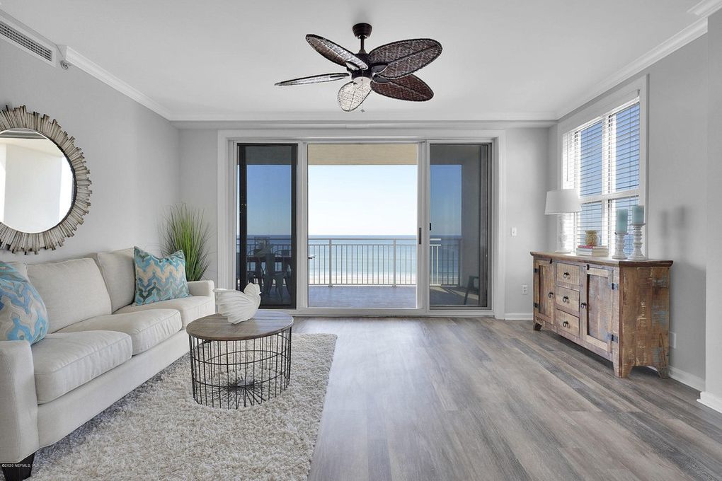 Staged Oceanfront Livingroom